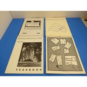 Mariemont Elementary School Cincinnati Ohio Yearbook Lot of 4 90's